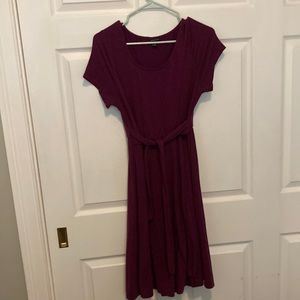 Purple dress